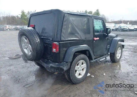 2017 Jeep Wrangler Sport 4X4 from USA, damaged, VIN 1C4GJWAG1HL502374